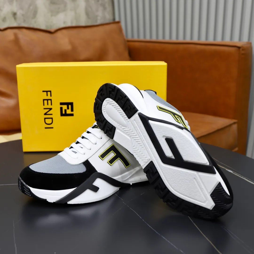 Men's men's shoes 290🔥Brand: FENDI Size: 38-44 (45, 46 customized) Grade: Original quality High version Material: Imported cowhide ➕ High-quality and comfortable lining Original lightweight non-slip outsole Style category: Travel Fashion casual shoes Versatile trend